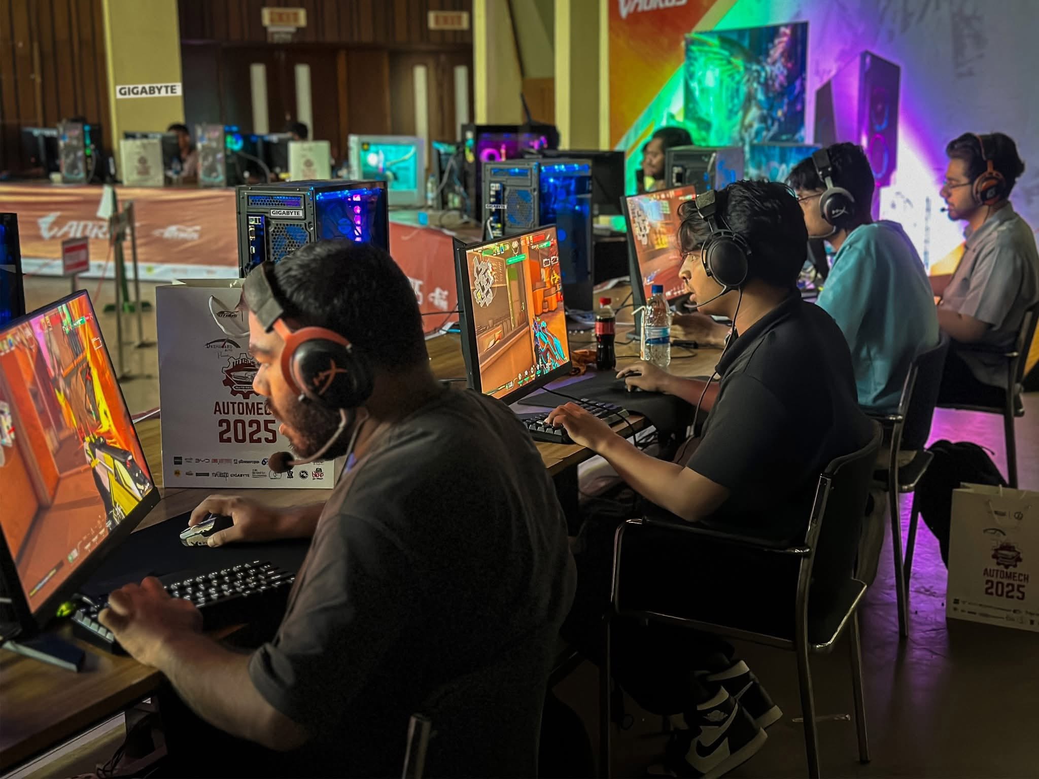 Automech Valorant LAN event